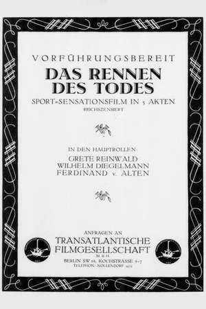 Постер: Das Rennen des Todes