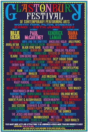 Постер: Best of Glastonbury 2022