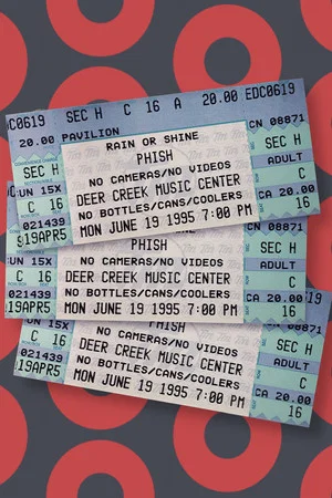 Постер: Phish -1995-06-19 - Deer Creek Music Center, Noblesville, IN