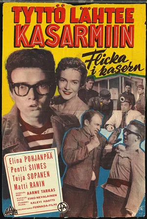 Постер: Tyttö lähtee kasarmiin
