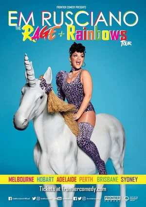 Постер: Em Rusciano: Rage and Rainbows