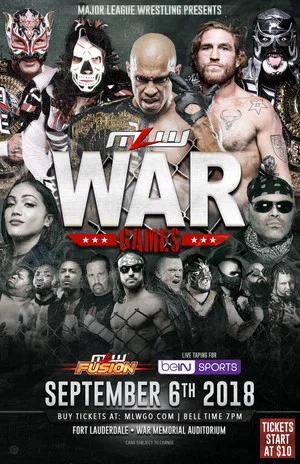 Постер: MLW War Games 2018