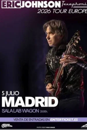 Постер: Eric Johnson Live Madrid