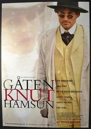 Постер: Gåten Knut Hamsun