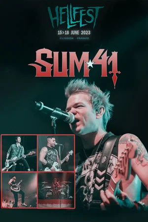 Постер: Sum 41 - Hellfest 2023