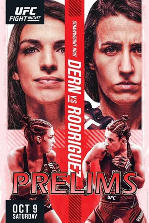 Постер: UFC Fight Night 194: Dern vs. Rodriguez