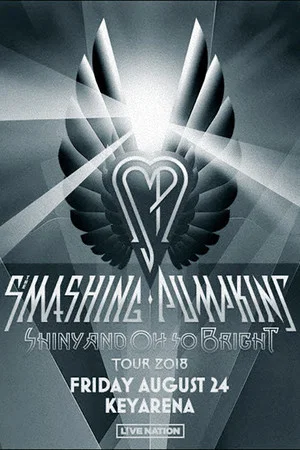 Постер: Smashing Pumpkins: Shiny and Oh So Bright Tour 2018 at KeyArena