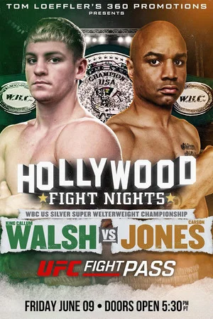 Постер: Callum Walsh vs. Carson Jones