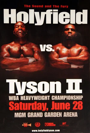 Постер: Mike Tyson vs. Evander Holyfield II