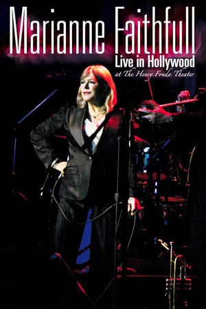 Постер: Marianne Faithfull - Live in Hollywood