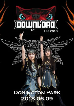 Постер: BABYMETAL - Download Festival 2018