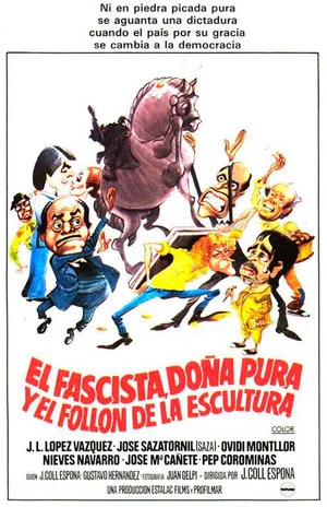 Постер: El fascista, doña Pura y el follón de la escultura