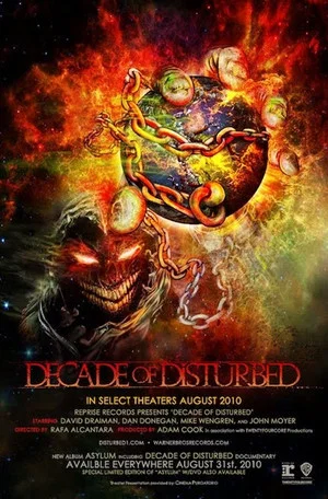 Постер: Decade of Disturbed