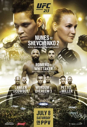 Постер: UFC 213: Romero vs. Whittaker