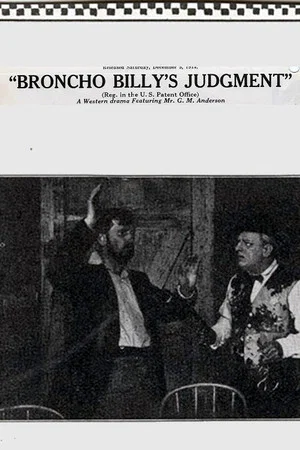 Постер: Broncho Billy's Judgment