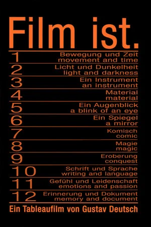 Постер: Film Is. (1-12)