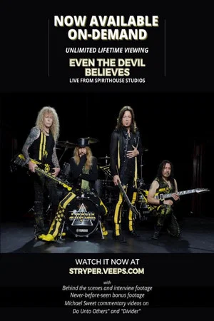 Постер: Stryper - Even the Devil Believes Live Stream