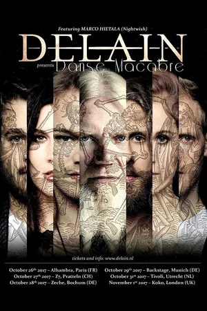 Постер: Delain - Danse Macabre live at TivoliVredenburg