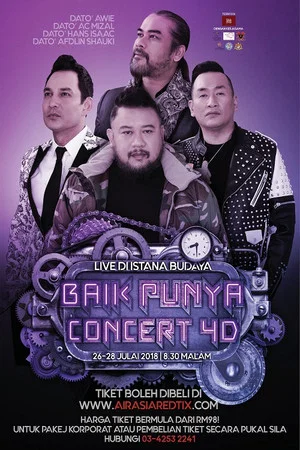 Постер: Baik Punya Konsert 4D