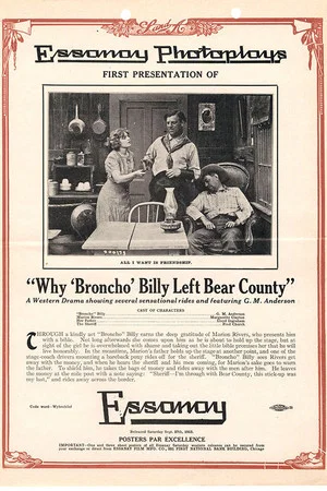Постер: Why Broncho Billy Left Bear County