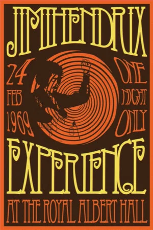 Постер: The Jimi Hendrix Experience: Royal Albert Hall