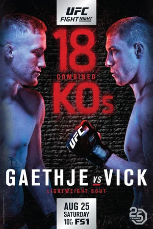Постер: UFC Fight Night 135: Gaethje vs. Vick