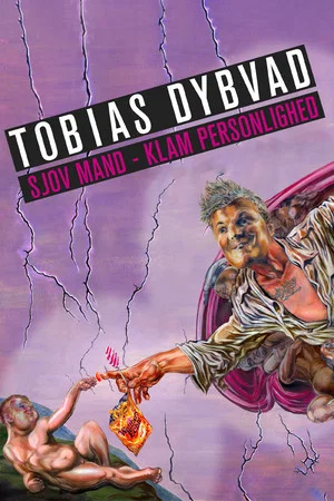 Постер: Tobias Dybvad: Sjov mand - Klam personlighed