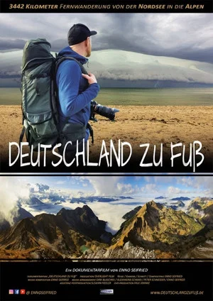 Постер: Deutschland zu Fuß - 3442 KM von der Nordsee in die Alpen