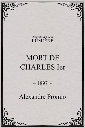 Постер: Mort de Charles Ier