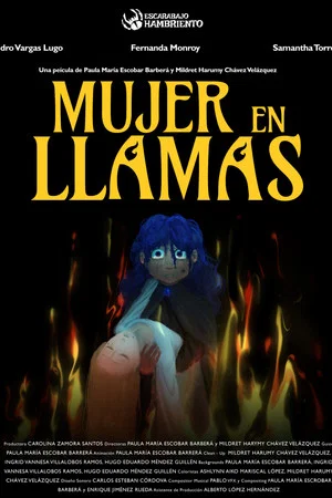 Постер: Mujer en llamas