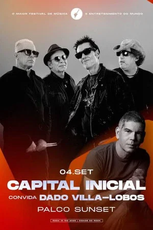 Постер: Capital Inicial - Rock in Rio 2026