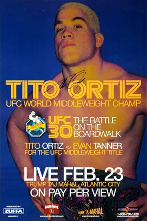 Постер: UFC 30: The Battle On The Boardwalk