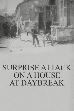 Постер: Surprise Attack on a House at Daybreak