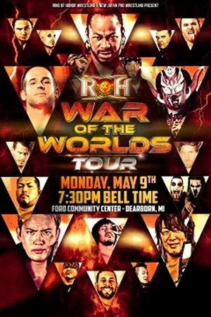 Постер: ROH & NJPW: War of the Worlds - Night 1