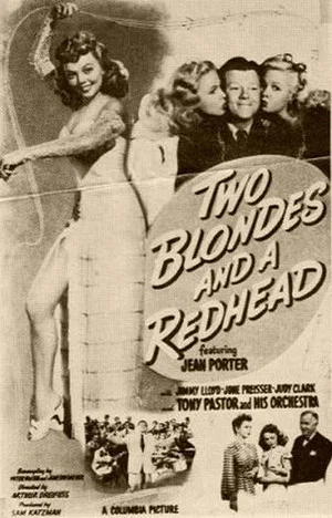 Постер: Two Blondes and a Redhead
