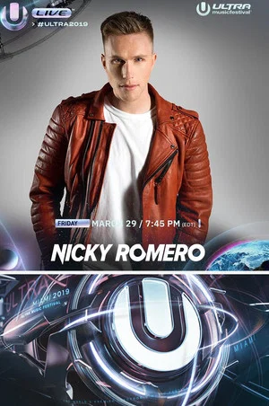 Постер: Nicky Romero - Ultra Music Festival 2019