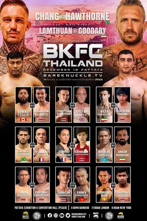 Постер: BKFC Thailand 1: The Game Changer