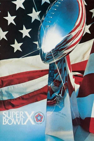 Постер: Super Bowl X