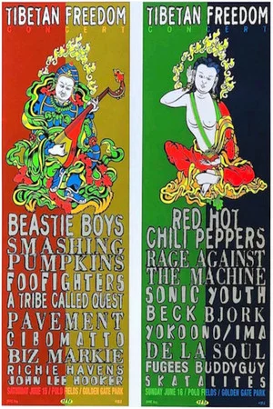 Постер: Free Tibet