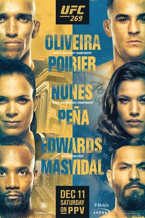 Постер: UFC 269: Oliveira vs. Poirier