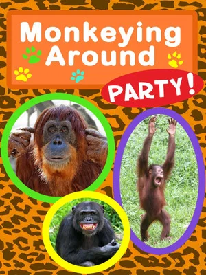 Постер: Monkeying Around Party