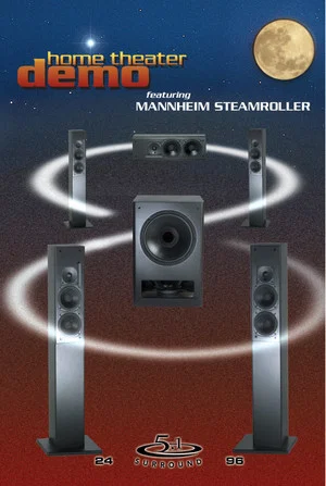 Постер: Home Theater Demo featuring Mannheim Steamroller