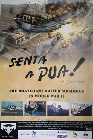 Постер: Hit Them Hard! The Brazilian Fighter Squadron in World War II