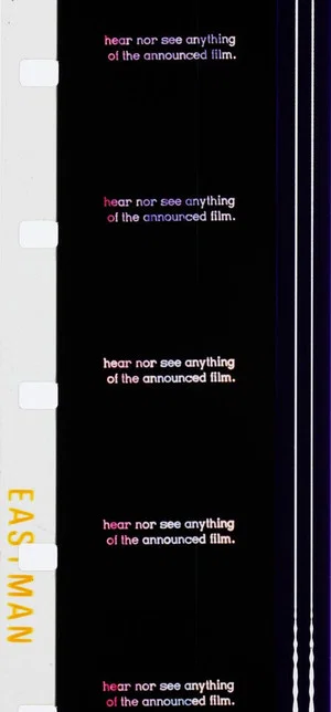 Постер: Six films infinitésimaux et supertemporels