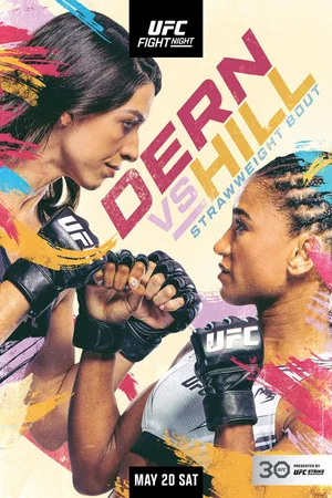 Постер: UFC Fight Night 223: Dern vs. Hill