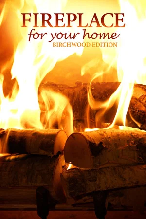 Постер: Fireplace for Your Home: Birchwood Edition
