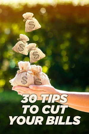 Постер: 30 Tips to Cut Your Bills