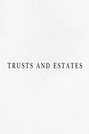Постер: Trusts and Estates