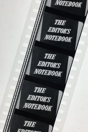 Постер: The Editor’s Notebook