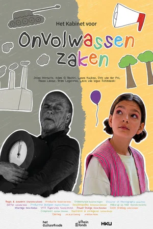 Постер: Het Kabinet voor Onvolwassen Zaken